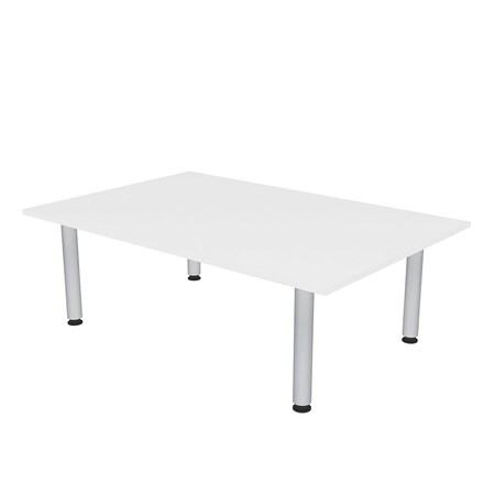 Skutchi Designs 47.25 in W, 71.5 in L, 29 in H, Engineered Wood Top, White HAR-REC-48X72-PT-09